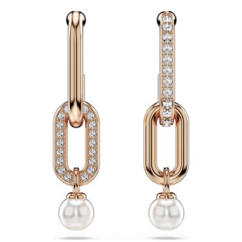 Boucles d'oreilles Swarovski Constella perle