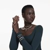 Swarovski Matrix Vittore hoop earrings - view V2