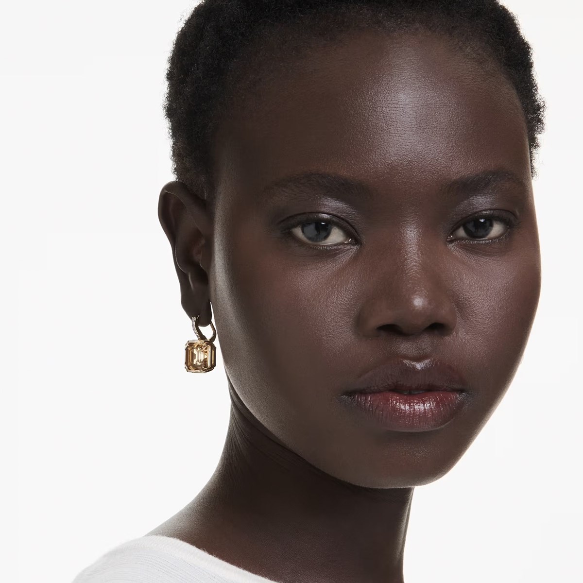 Boucles d'oreilles Swarovski Millenia square - vue 2