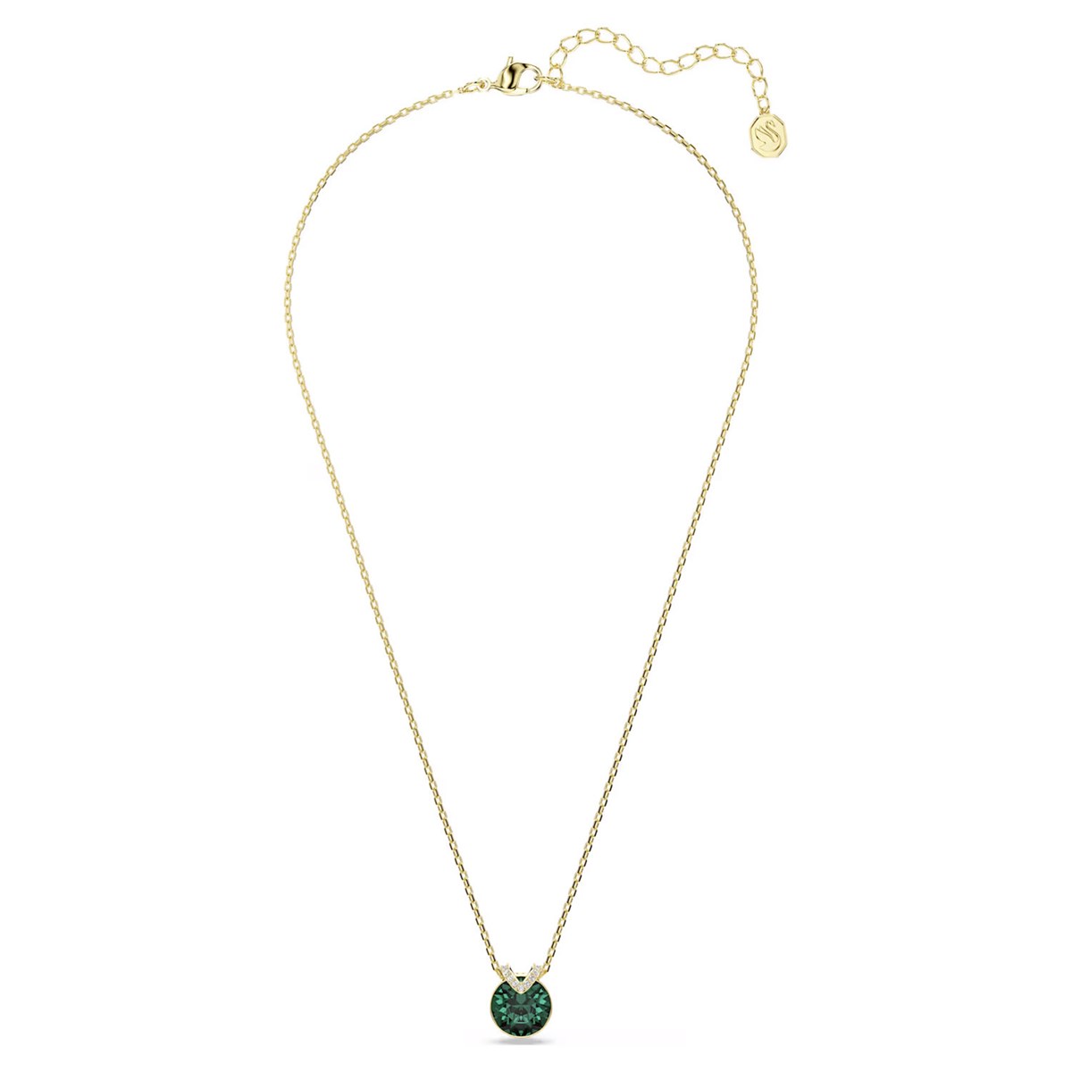 Collier Swarovski Bella V doré vert - vue 2