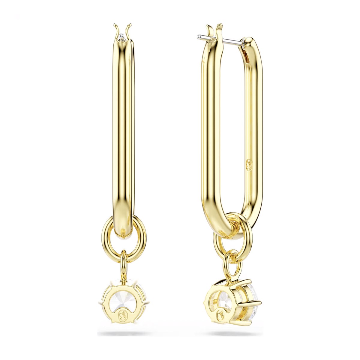 Boucles d'oreilles créoles Swarovski Constella - vue 3