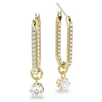 Boucles d'oreilles créoles Swarovski Constella