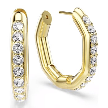 Créoles Swarovski Dextera octogonales