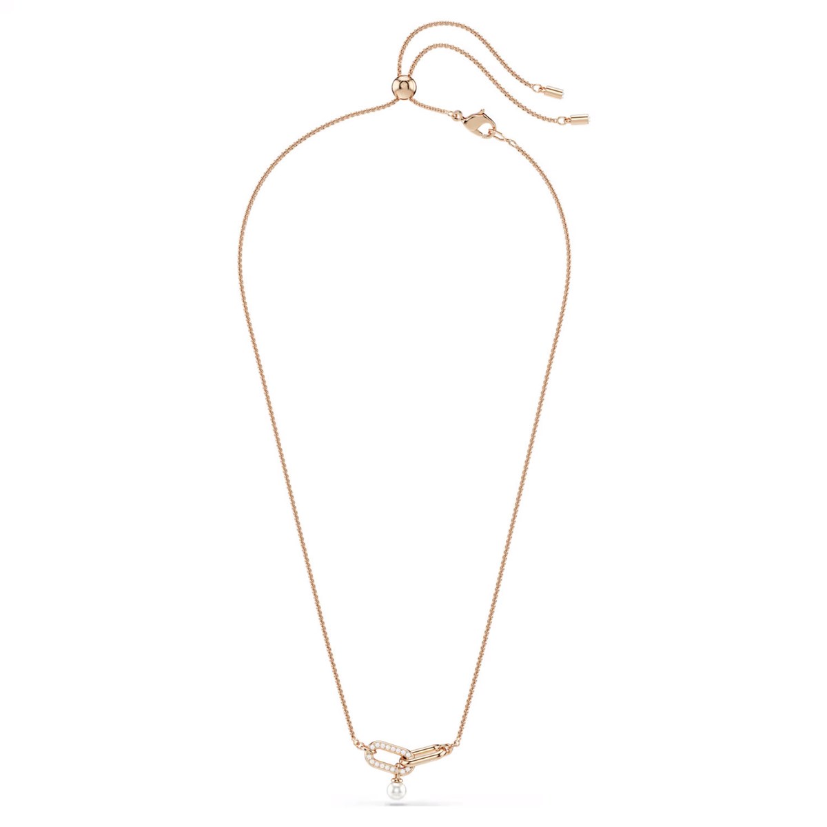 Collier Swarovski Constella rosé Crystal Pearl - vue 3