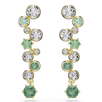 Bpucles d'oreilles Swarovski Constella verte