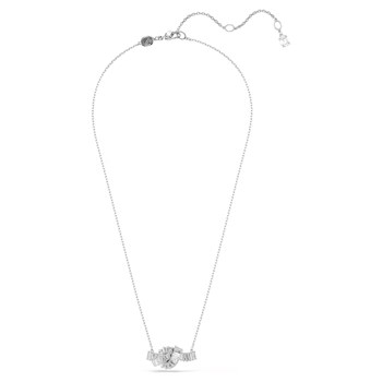 Collier Swarovski Matrix noeud blanc
