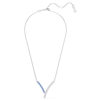 Collier Swarovski Matrix bleu