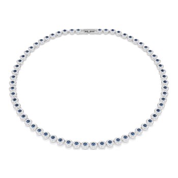 Collier Swarovski Tennis Una Angelic bleu