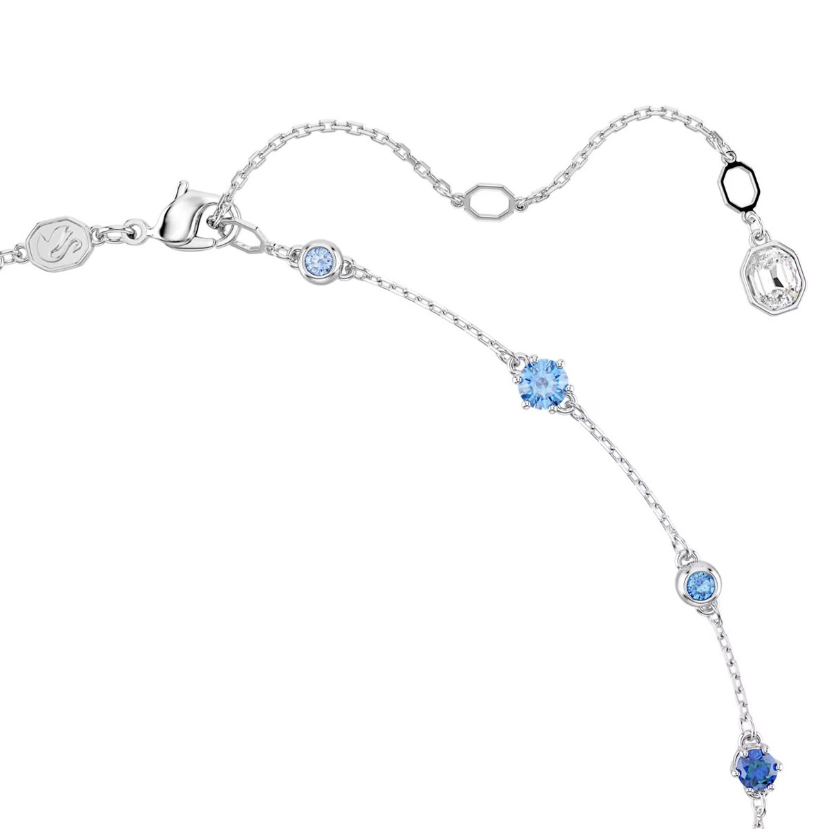 Collier Swarovski Constella tailles variées bleu - vue 4