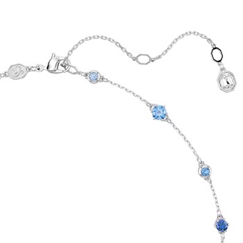 Collier Swarovski Constella tailles variées bleu