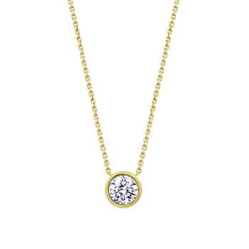 Collier Lotus Silver Charming Lady argent doré