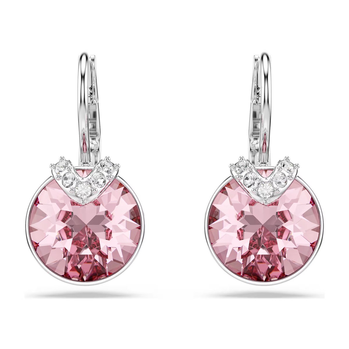Boucles d'oreilles Swarovski Bella V roses - vue 2