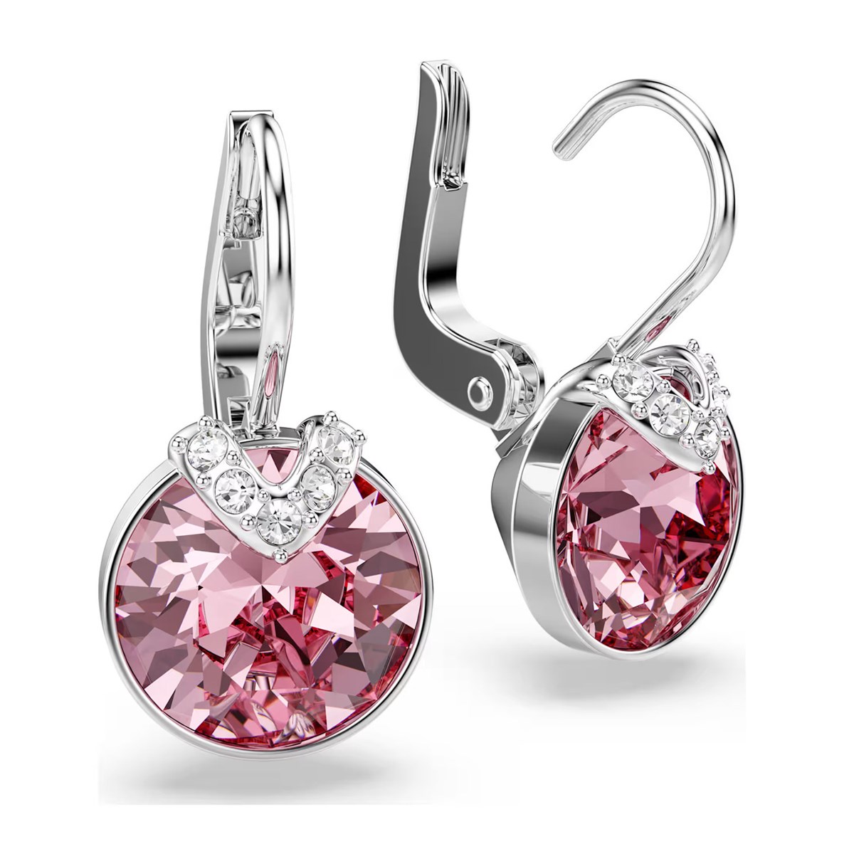 Boucles d'oreilles Swarovski Bella V roses - vue 3