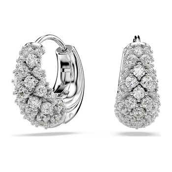 Boucles d'oreilles créoles Swarovski Sublima