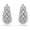 Boucles d'oreilles créoles Swarovski Sublima - vue V3