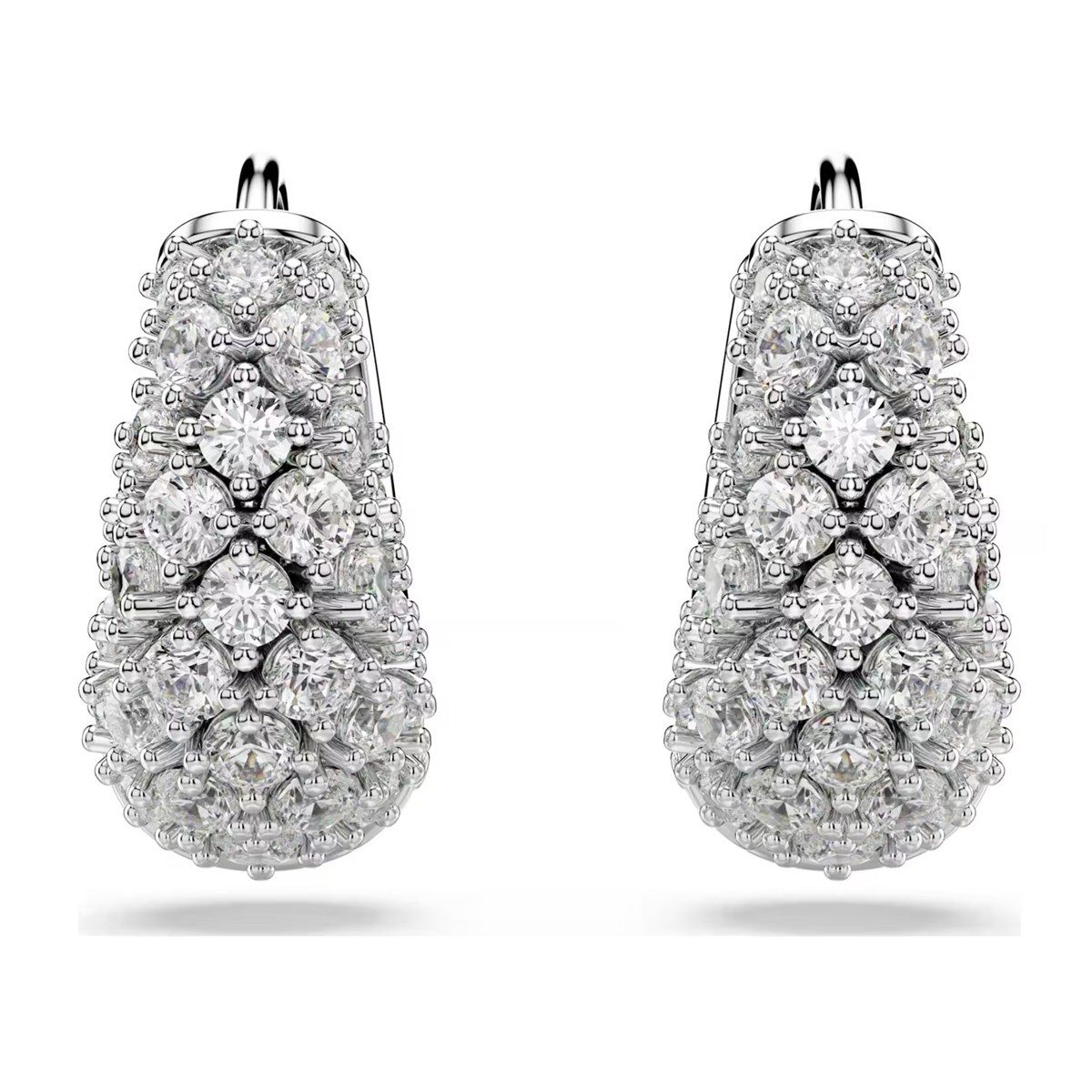 Boucles d'oreilles créoles Swarovski Sublima - vue 3