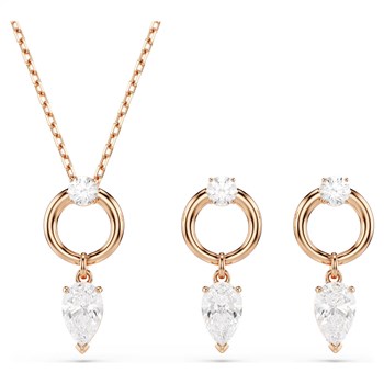 Parure Swarovski Mesmera rosée