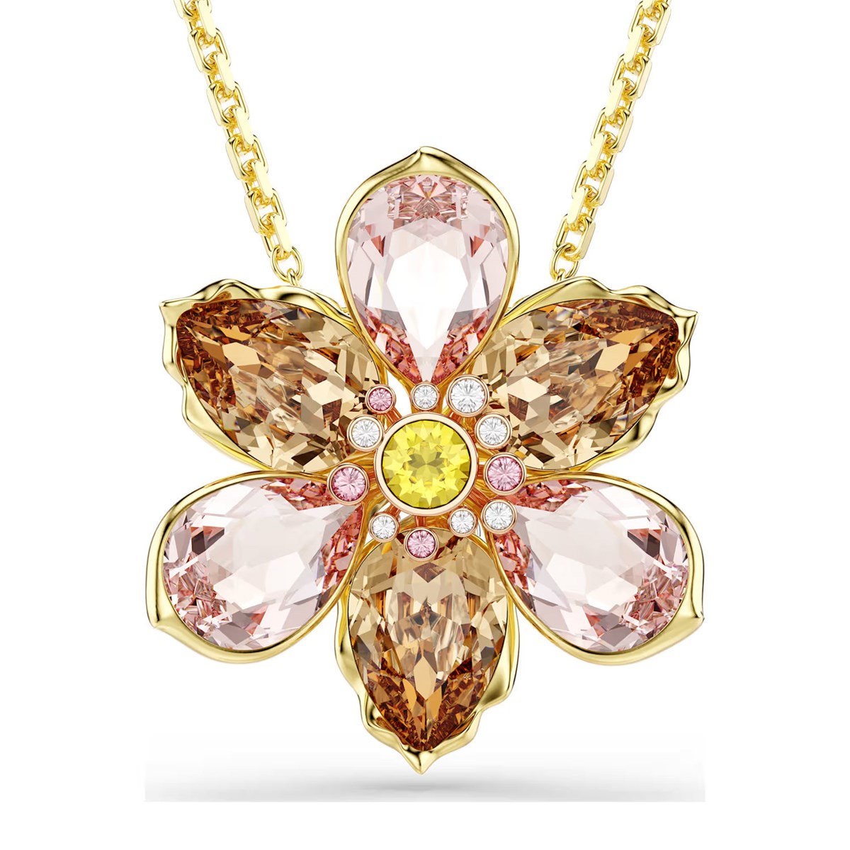 Pendentif et broche Swarovski Idyllia