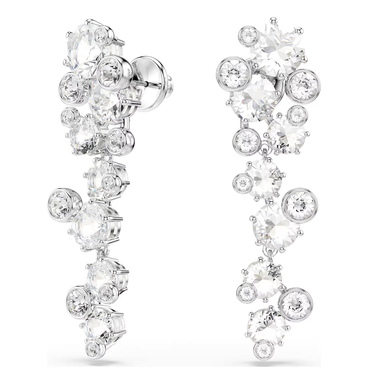 Boucles d'oreilles Swarovski Constella longues - vue 3