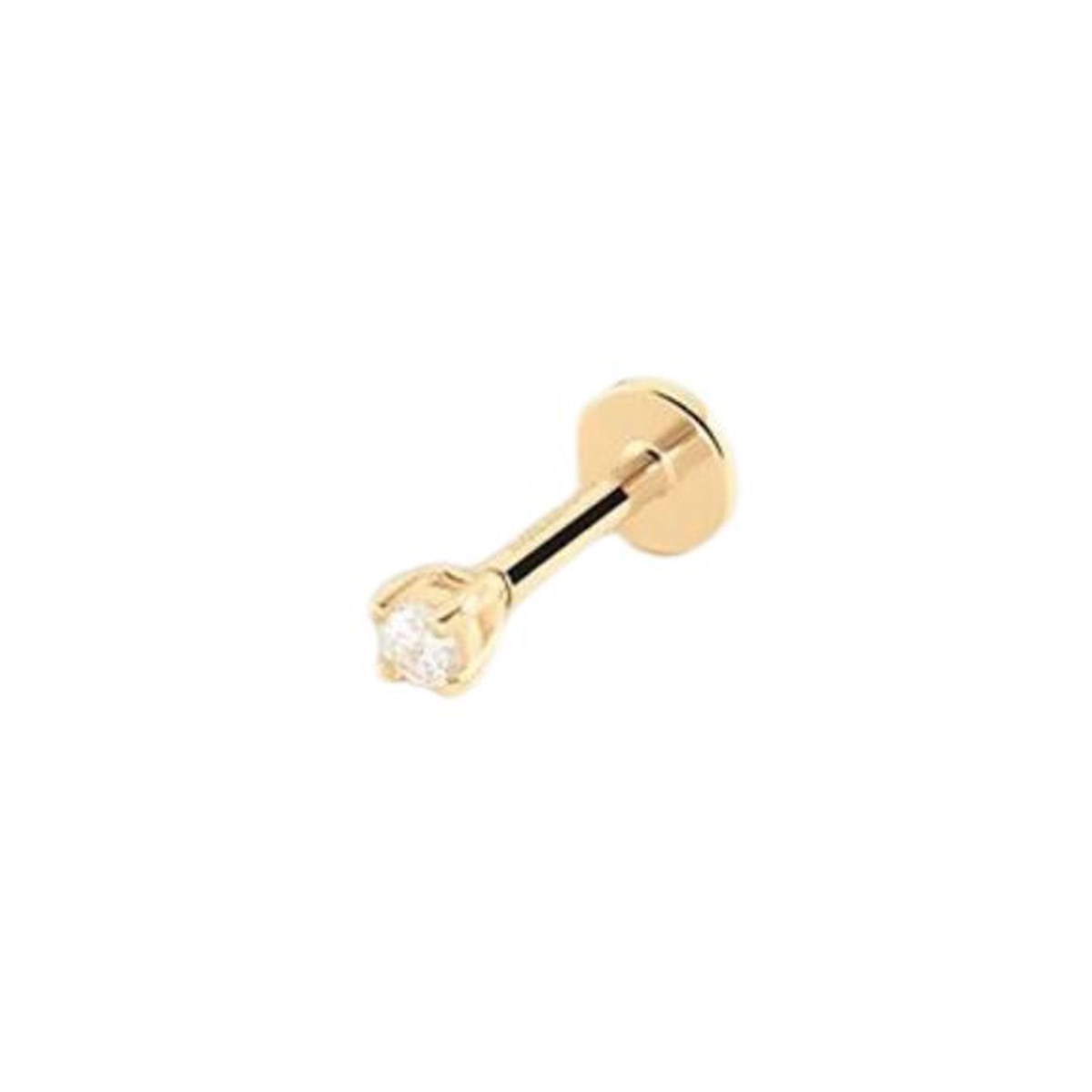 Piercing Agatha Paula argent doré et oxyde