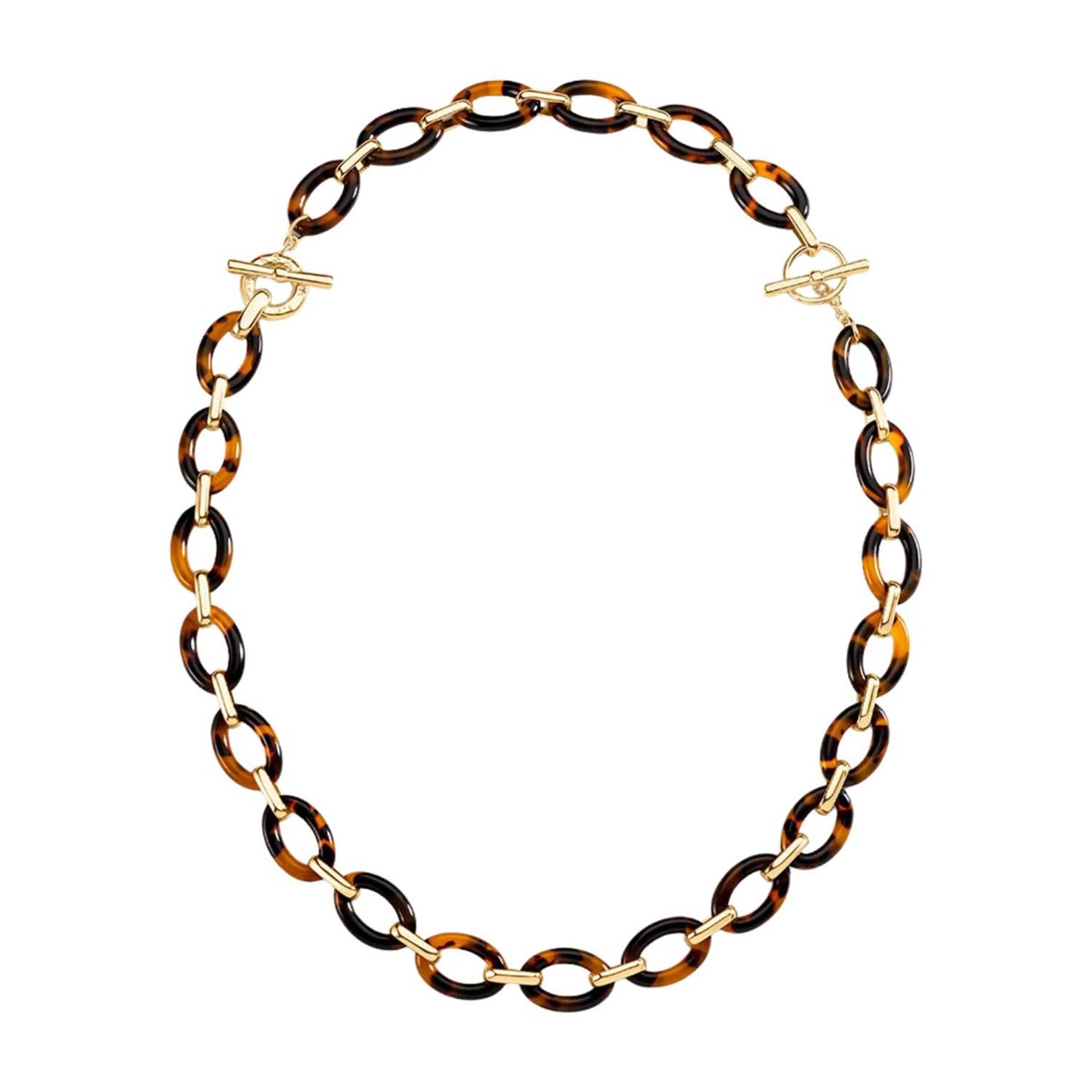 Collier Agatha Aria motifs écailles de tortue