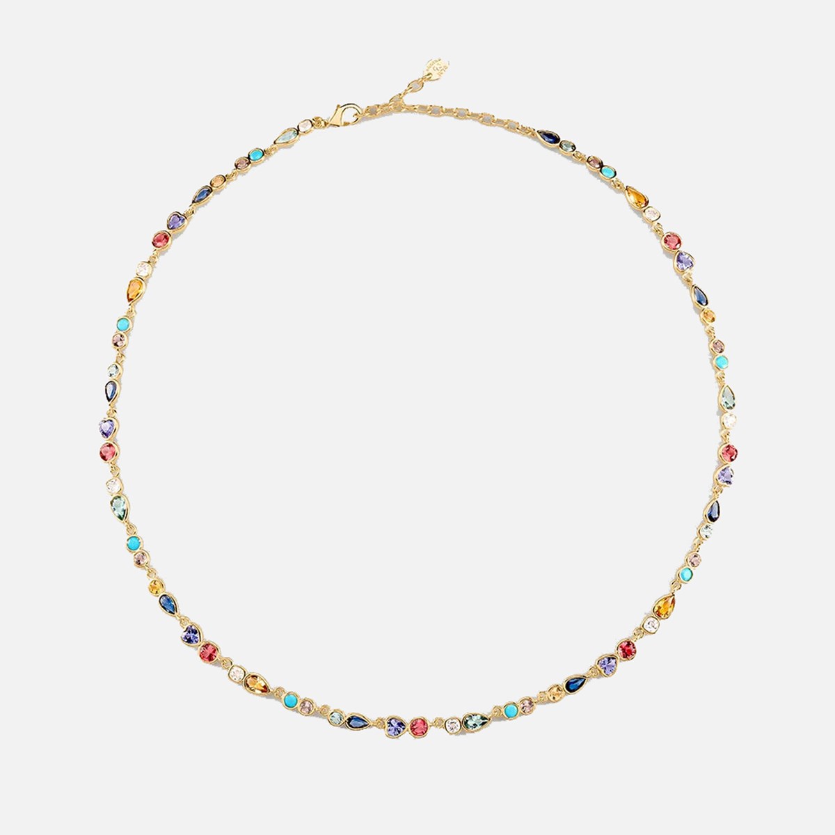 Collier ras de cou Agatha Candy laiton doré
oxydes multicolores - vue 3