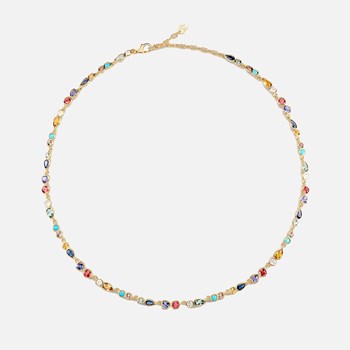 Collier ras de cou Agatha Candy laiton doré
oxydes multicolores