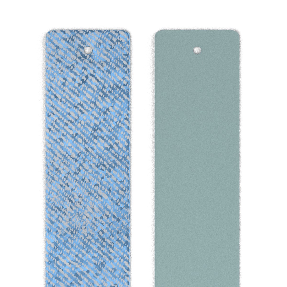 Cuir manchette Les Georgettes denim irisé/céleste
14mm
