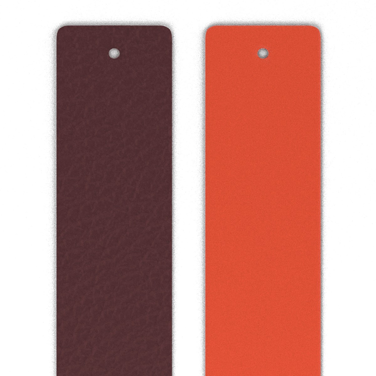 Cuir manchette Les Georgettes prune/orange sanguine
25mm