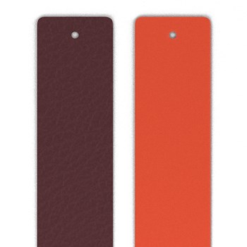 Cuir manchette Les Georgettes prune/orange sanguine
25mm
