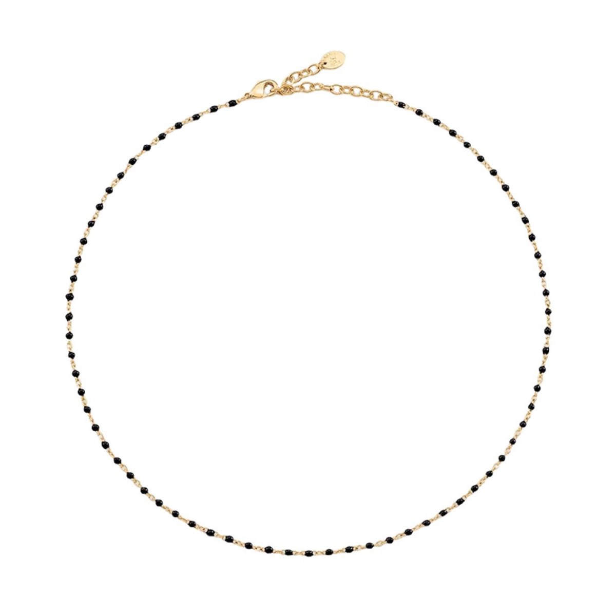 Collier Agatha Smarty doré et noir