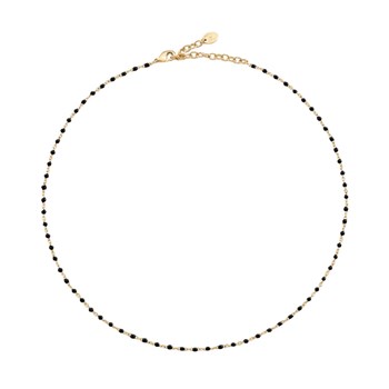 Collier Agatha Smarty doré et noir