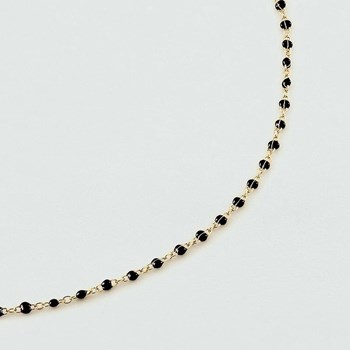 Collier Agatha Smarty doré et noir