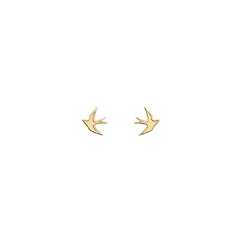 Boucles d'oreilles puces Les Cadettes Envol dorées