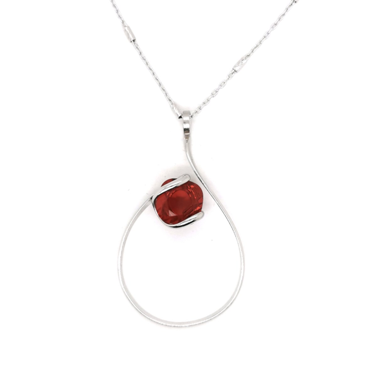 Collier Andrea Marazzini Siam mini rouge - vue 2