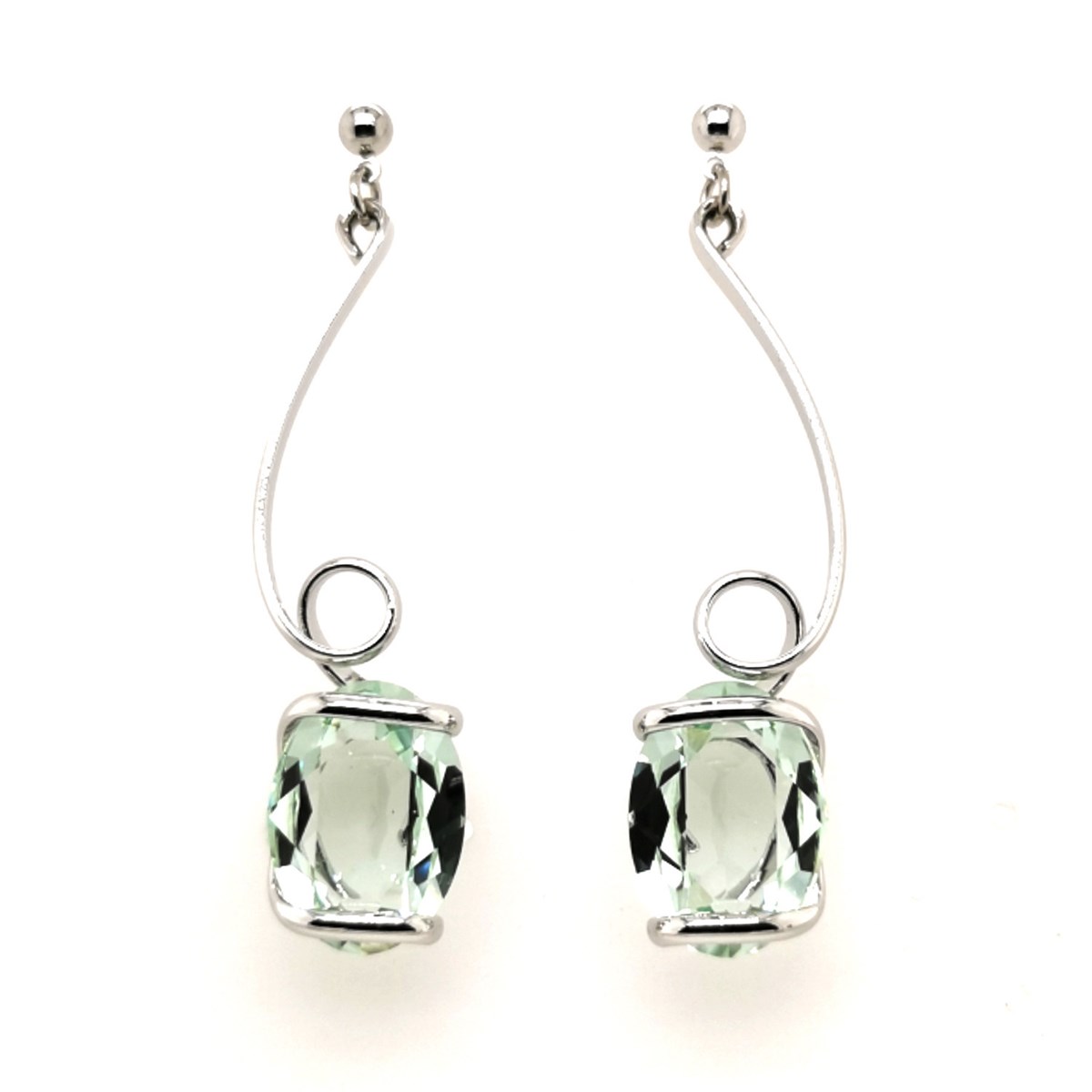 Boucles d'oreilles Andrea Marazzini Ovale peridot