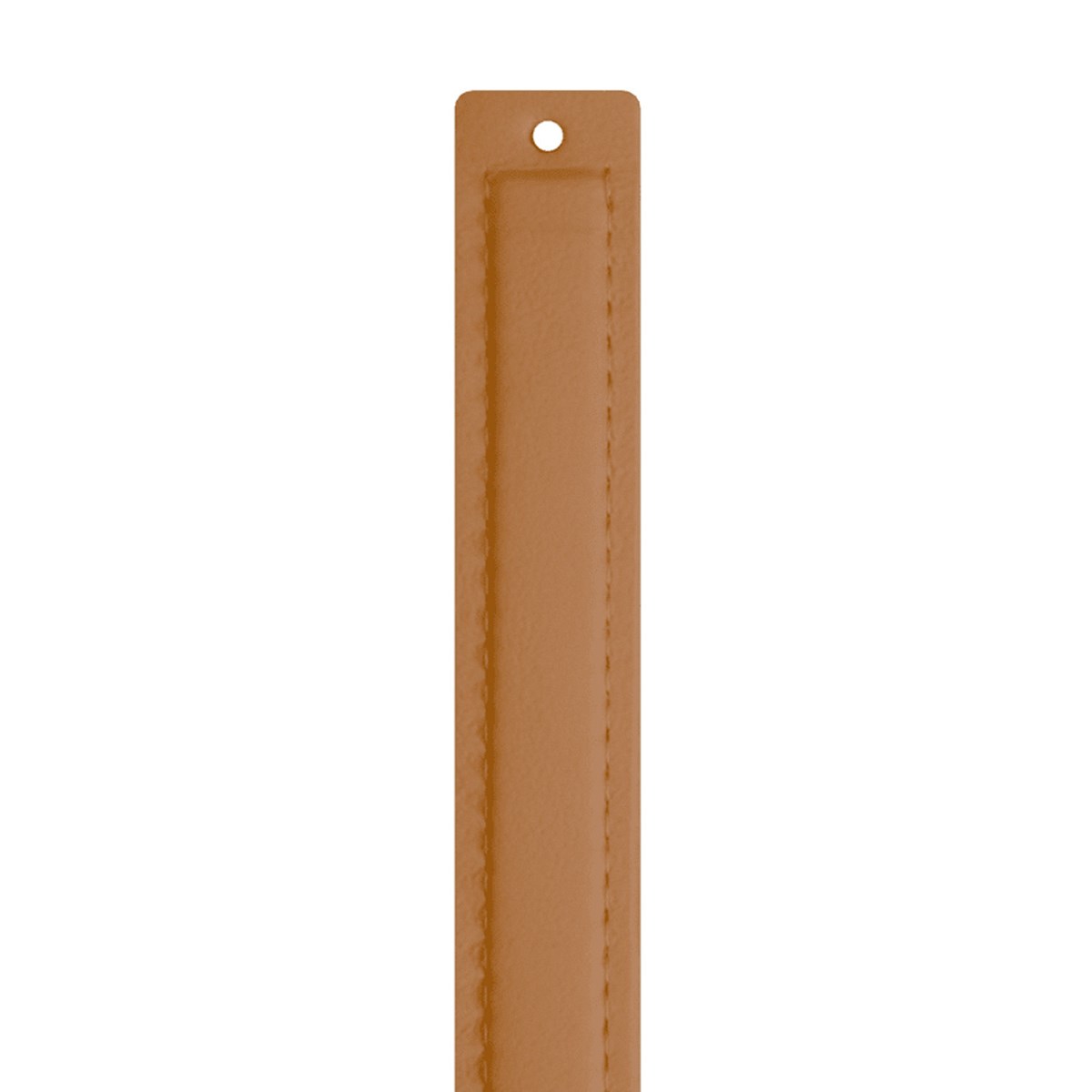 Cuir Les Georgettes Twist camel 14mm
