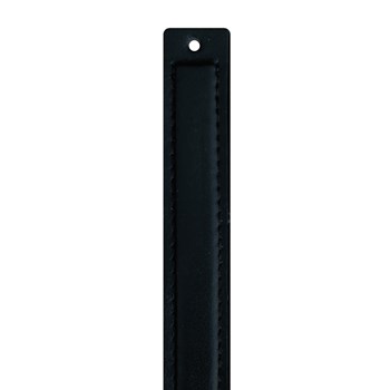 Cuir Les Georgettes Twist noir 14mm