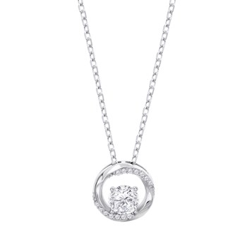 Collier Lotus Silver argent