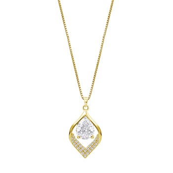 Collier Lotus Silver argent doré