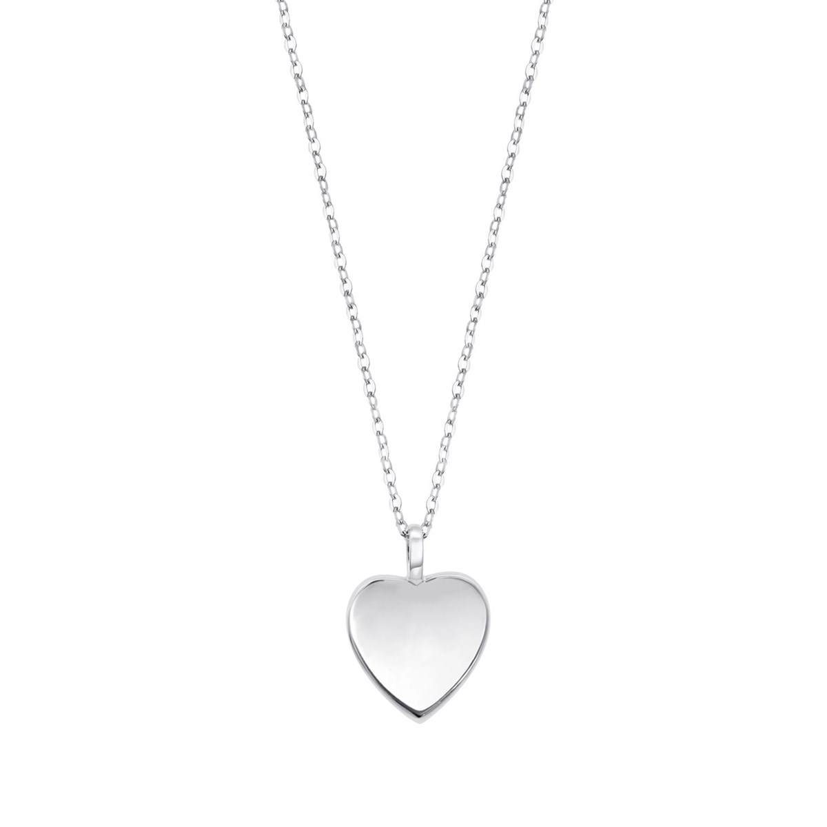 Collier Lotus Silver argent coeur