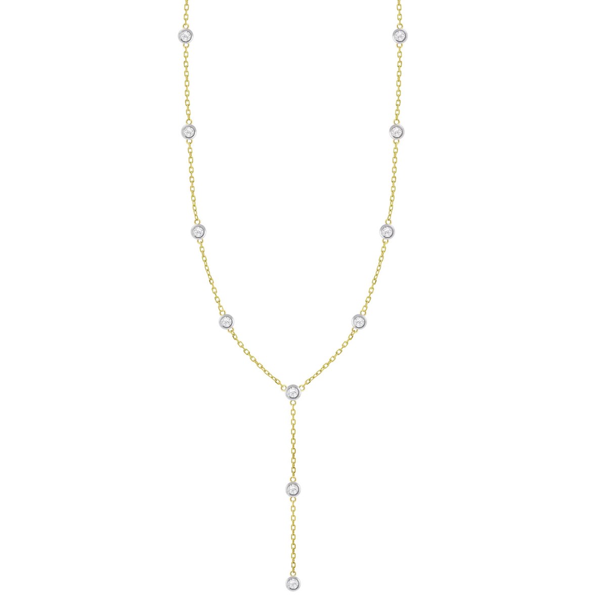 Collier Lotus Silver argent doré Y