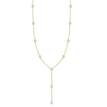 Collier Lotus Silver argent doré Y