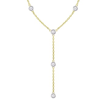 Collier Lotus Silver argent doré Y