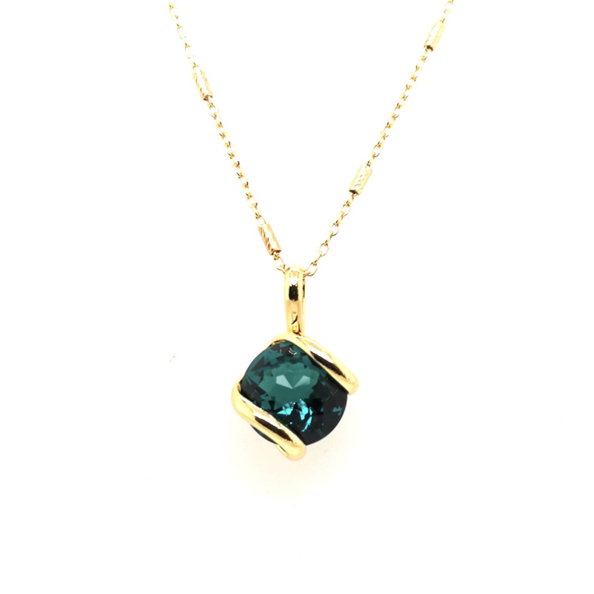 Collier Andrea Marazzini Bubble medium vert émeraude