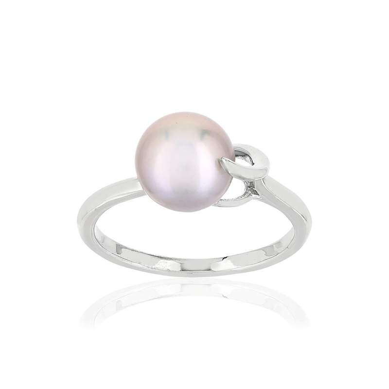 parure argent 925 perle de culture chine zirconia - vue D1