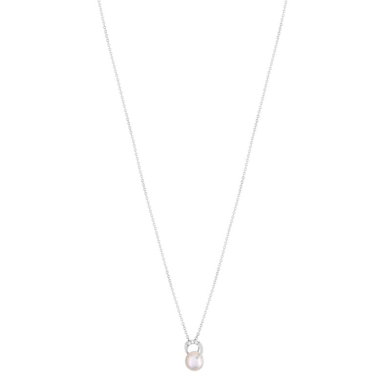 parure argent 925 perle de culture chine zirconia - vue D2