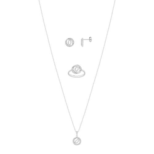 925 zirconia silver set