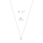 Parure argent 925 perle - vue 1