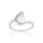 Parure argent 925 perle - vue D1